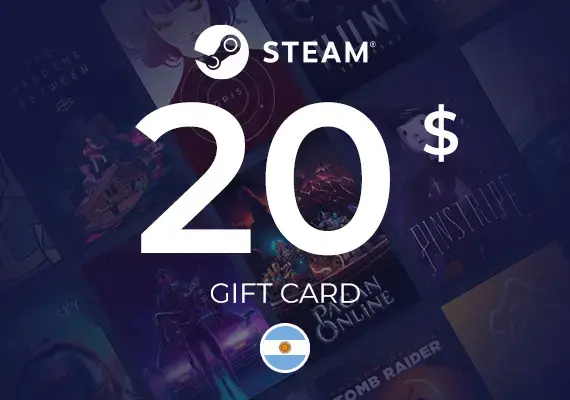 Foto 1 de GIFT CARD 20 USD STEAM ARGENTINA