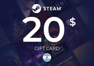 Foto 1 de GIFT CARD 20 USD STEAM ARGENTINA